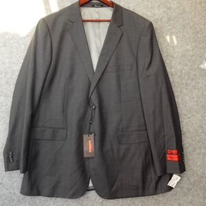 Italian Blazer Men 48 Long Large Gray Super 150s BRESCIANI Suit ITALY NEW $795‎